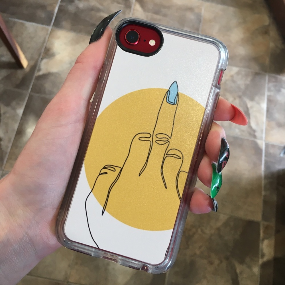 CASETiFY Middle Finger Classic IPhone 7/8/SE (2020) Case